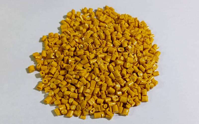 Polietileno PE reciclado en pellets de alta calidad