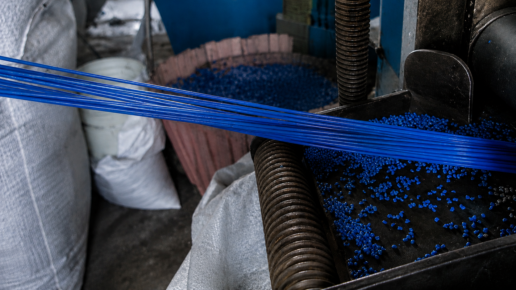 Planta de reciclaje industrial Maquiplastic en El Salvador
